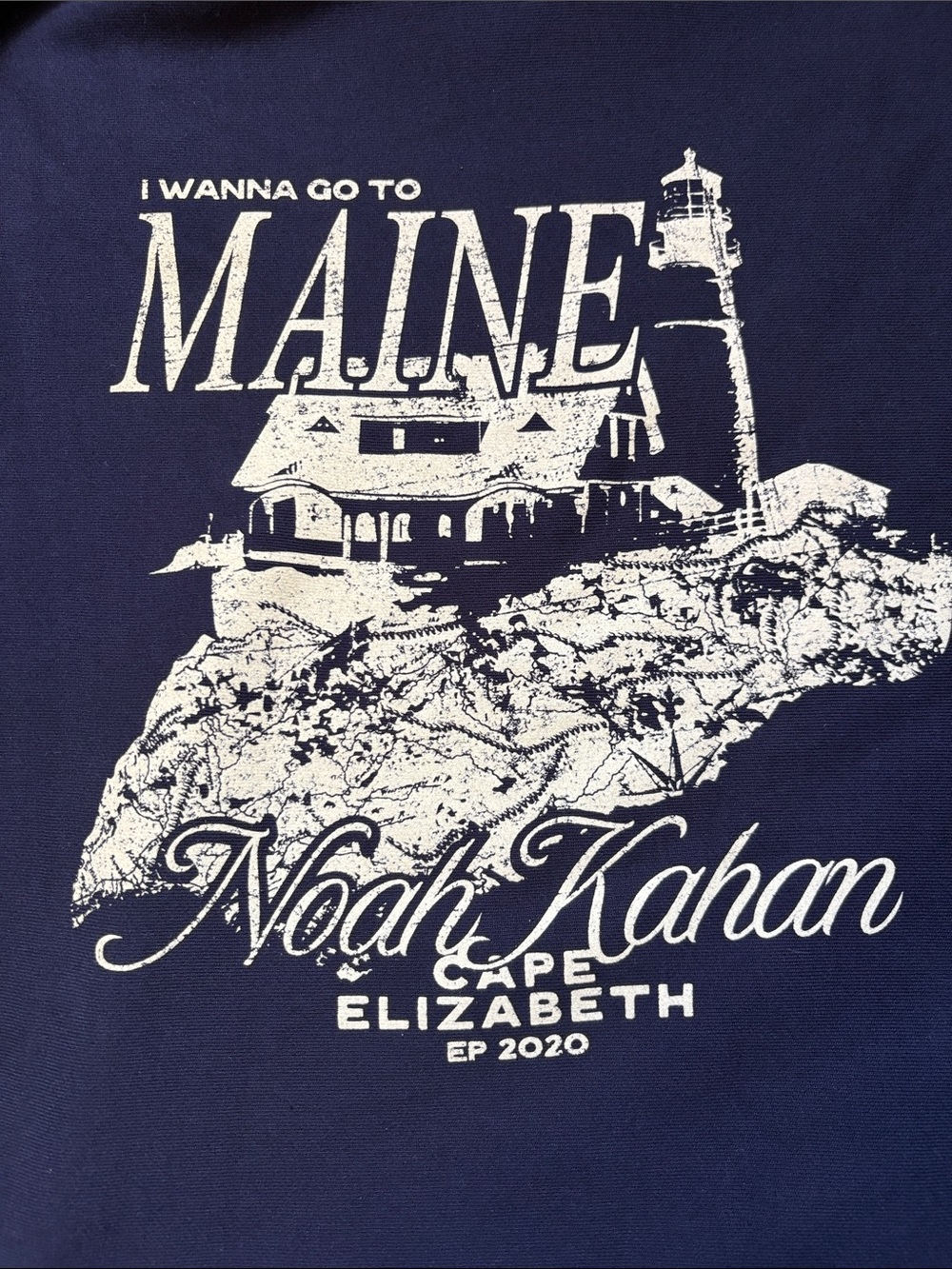Noah Kahan Cape Elizabeth Hoodie - Picture 4 of 5